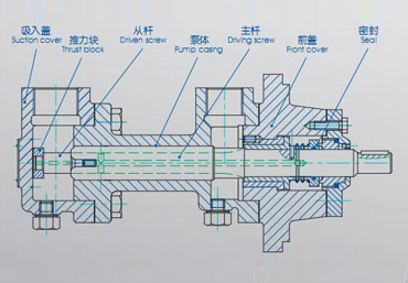 3G三螺桿泵結(jié)構(gòu)圖 3G三螺桿泵結(jié)構(gòu)圖