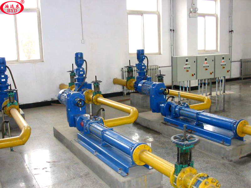 板框壓濾機螺桿泵進料 板框壓濾機螺桿泵進料