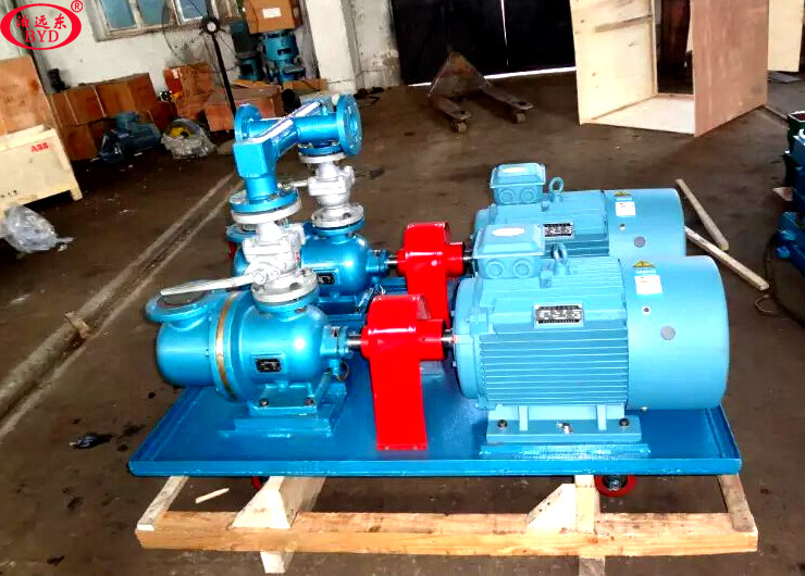 遠東泵業為用戶定制的3GR70x3w21螺桿泵冷卻系統