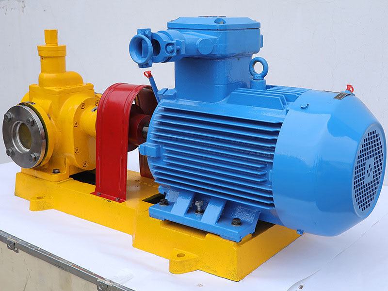 遠東泵業為孟加拉用戶定制的變壓器油泵YCB-30齒輪泵順利出廠
