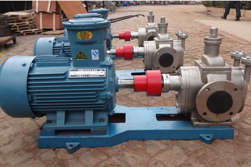 廣東晟然絕緣材料有限公司年產6萬噸絕緣漆項目聚氨酯樹脂泵/甘油輸送泵/聚酯亞胺樹脂輸送泵選用遠東泵業YCB25不銹鋼齒輪泵